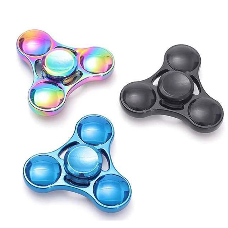 Novità EDC Fidget Autismo Giocattoli sensoriali ADHD Mano Spinner Ansia Lega di metallo Antistress Regali per bambini Adolescenti Adulti