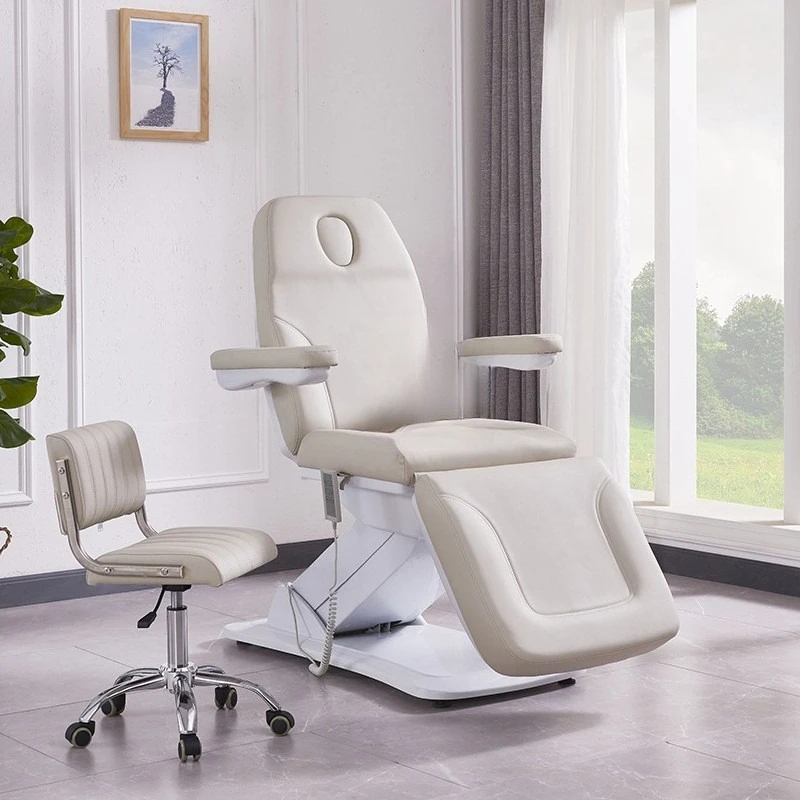 Beauty salon electric beauty bed multi-functional medical beauty micro-surgery bed injection chair lifting pattern embroidery