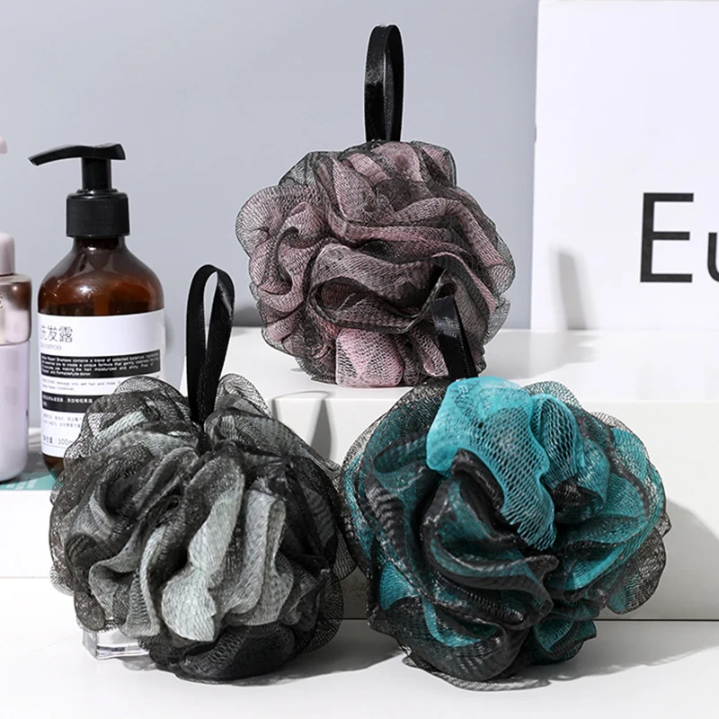 3 Large PE Bath Balls Extra Soft and Durable for Luxurious Shower Experience