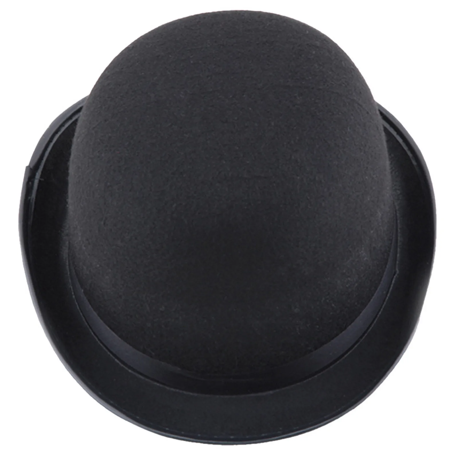 Unisex Bowler Hat Black Hat Bowler Top Hat Bombin Hat Costume Magician Performed Hat Stage Theater Costume