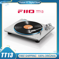 FiiO TT13 Vintage Vinyl Record Player Wireless Bluetooth Fully Automatic Audiophile Turntable player Hifi Sound Stereo Custom