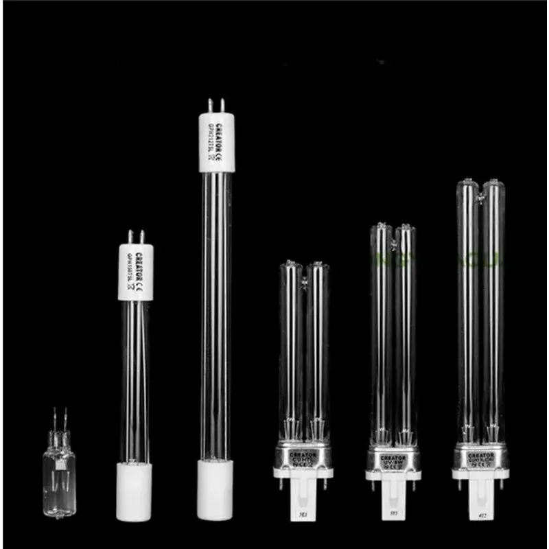 1 piece 3W/5W/7W/9W/10W/13W UV germicidal lamp UV wick aquarium filter disinfection lamp filter accessories fish tank lights