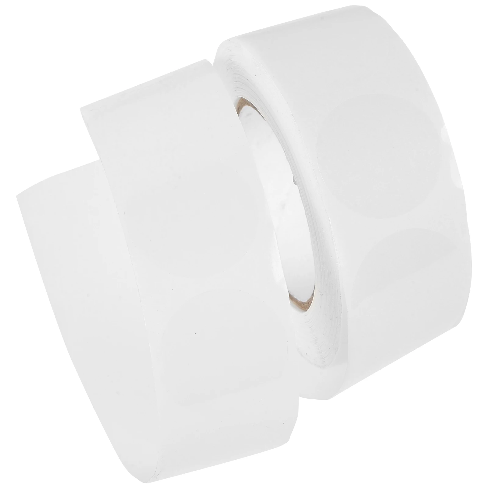 1000 Pieces Round Clear Stickers Self Adhesive Transparent Labels Gift Box Packaging Seal Envelope Tab Sealer Dot Stickers