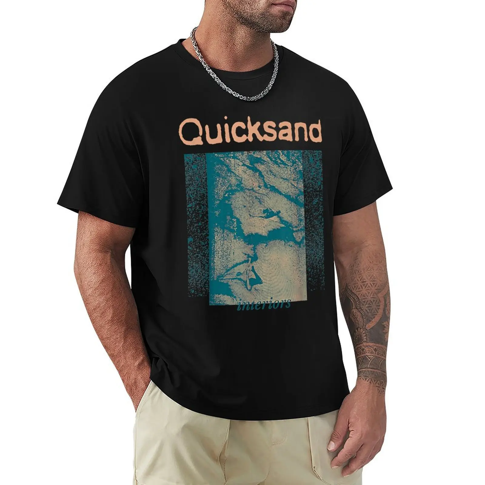 

Quicksand Interiors T-Shirt anime clothes plus sizes summer clothes new edition mens white t shirts