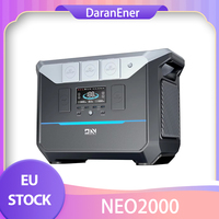 DaranEner NEO2000 Portable Power Station, 2073.6Wh LiFePO4 Battery Solar Generator, 2000W AC Output, 14 Ports for Travel, RV