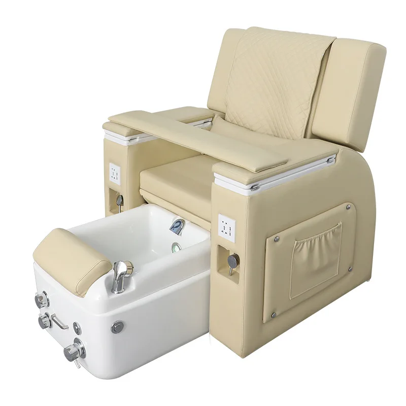 Electric Nail Art Sofa Chair Hair Care Perm and Dyeing Chair Texture Embroidery Nail Art Eyelashes Foot Bath Sofa Foot Therapy