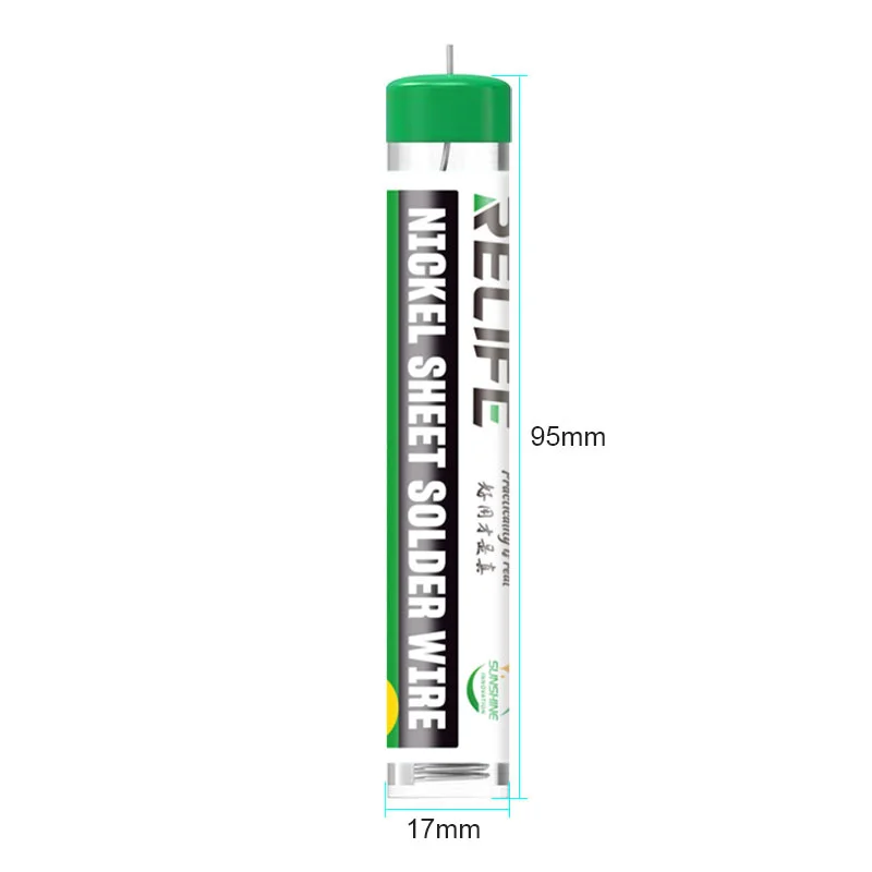 Filo 0.8mm della lega per saldatura dello strato del nichel della batteria RL-444 di affidfe per la riparazione del bordo del metallo della batteria del telefono