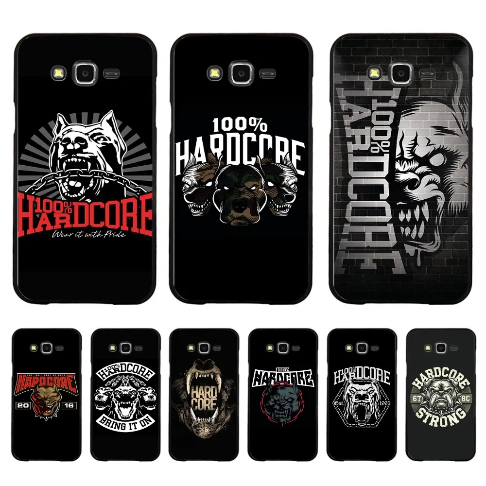 100 Hardcore Dog To The Bone Phone Case For Samsung J 7 Plus 7core J7 Neo J6 Plus Prime J6 J4 J5 Mobile Cover