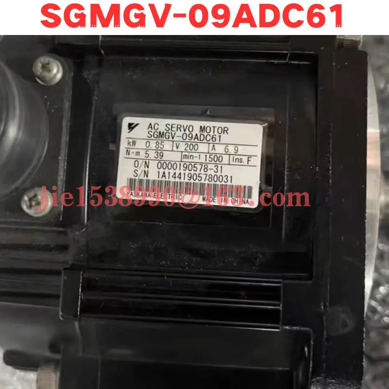 Used Servo motor SGMGV-09ADC61  Normal Function Tested OK