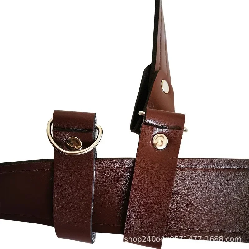 حزام أمان جلدي سميك عبر الخصر لحزام كروس الواجب ملابس ذات أغراض خاصة من البر الرئيسي في الصين #3