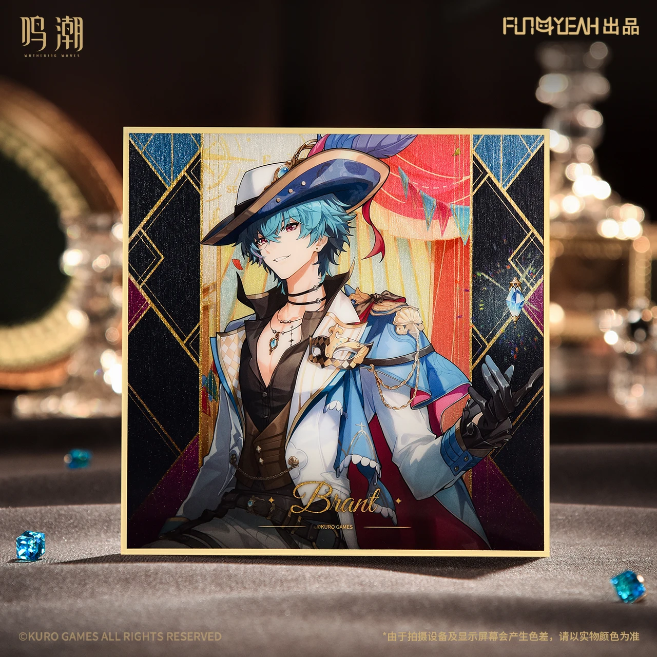 الرسمية كارلوتا فيبي برانت روفر ورقة ملونة Kurogame Wuthering Waves تأثيري حلي أنيمي الكرتون ACGN هدية الهالوين