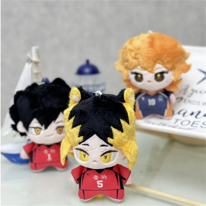 Lovely Haikyuu Doll Cute Kozume Kenma Tobio Kageyama Shoyo Hinata Stuffed Anime Plush Toy Bag Pendant Plushies Gifts