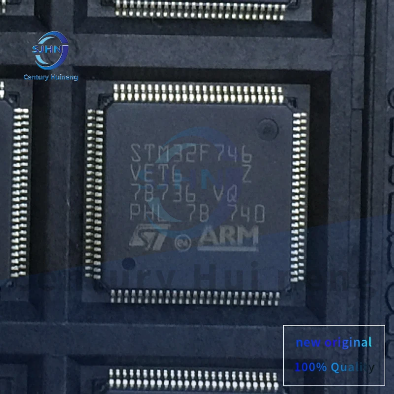 

1PCS New original STM32F746VET6 32-bit microcontroller MCU ARM microcontroller chip LQFP100