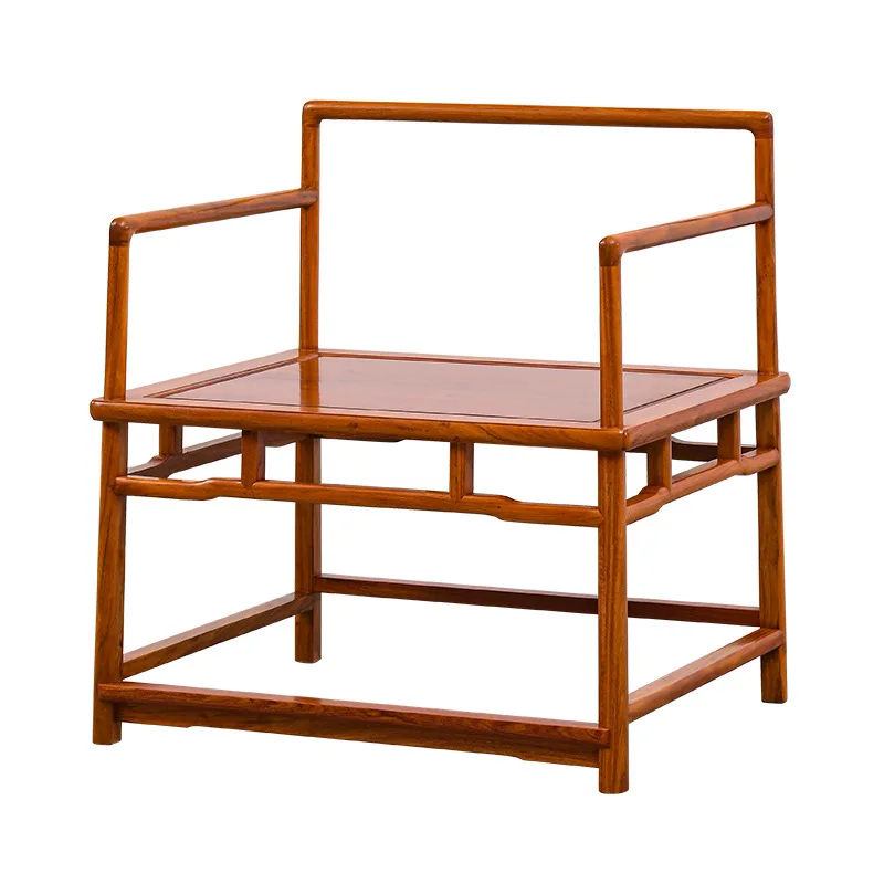 CX new Chinese rosewood tea chair solid wood casual simple meditation chair