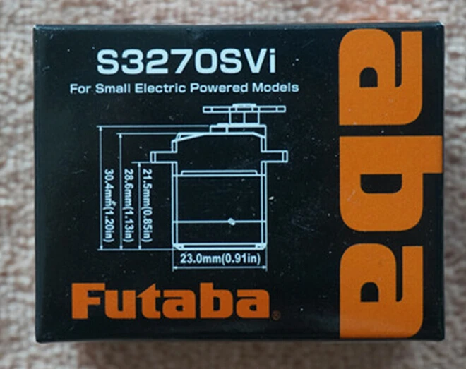 FUTABA S3270SVi Micro Servidor Digital de Alta Tensão S.BUS2 Metal Gear