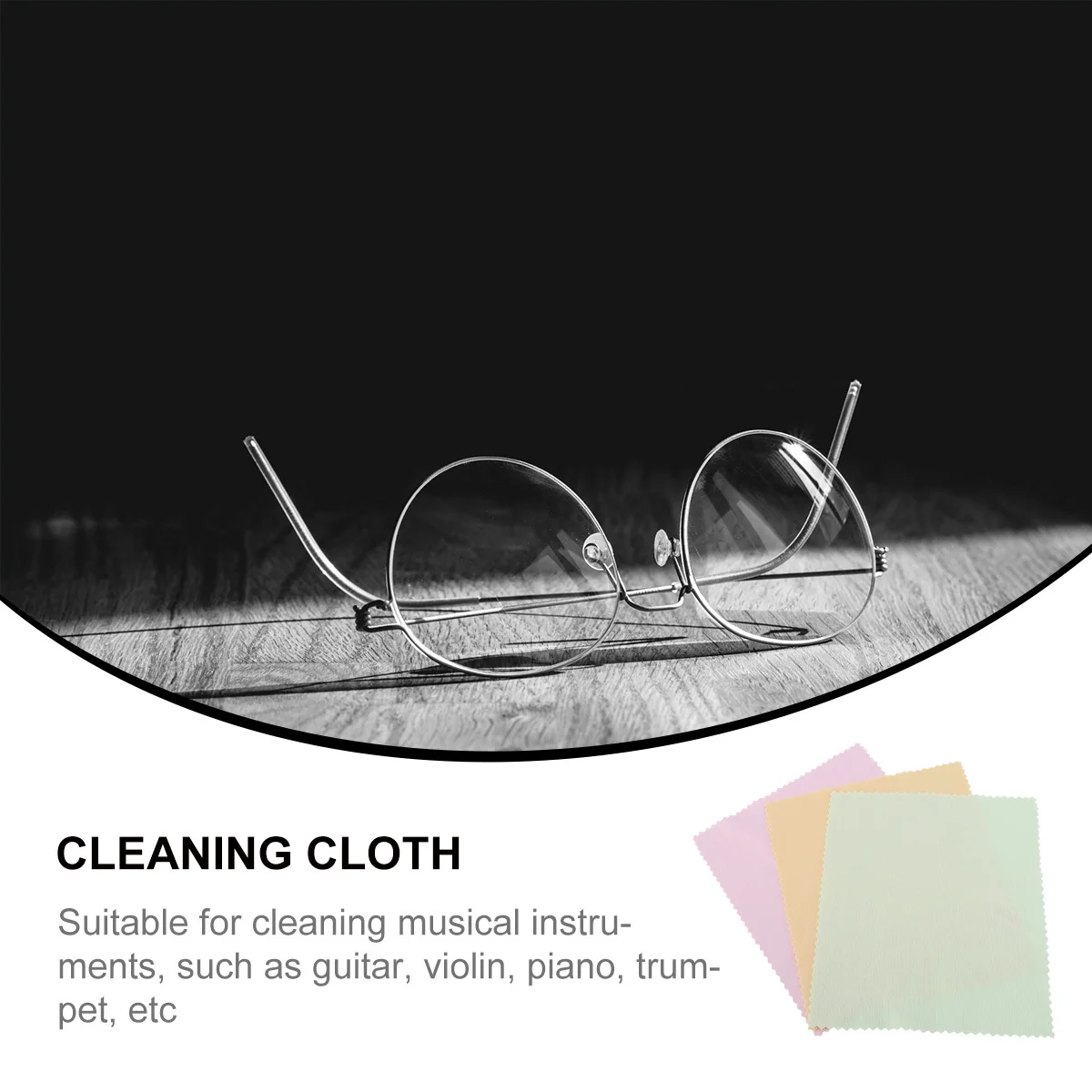 

32Pcs Eyeglasses Cleaning Cloth Microfiber Soft Durable Removes Oil Fingerprints for Phone Screens Lenses Jewelry Watches