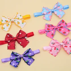 Lazos ajustables con estampado de frutas para perros y gatos