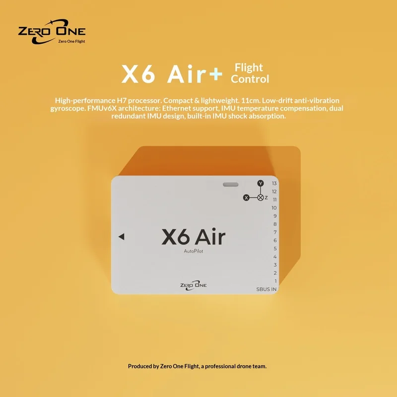 Zero One X6 Air+Open Source Flight Control Pixhawk V6x Drone Fpv Apm Px4 Model Drone Flight Control Accessories