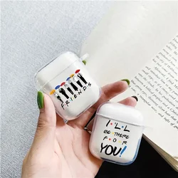 Central Perk Coffee Friends TV Show Earphone Case for Airpods 4th 3rd Pro 3 Covers for Airpod 2 3 1 Protective Bag Shell Fundas