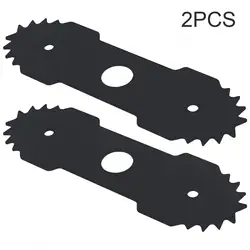 Débroussailleuse électrique en acier allié, lame à trou central de 1 pouce, débroussailleuse dentée, adaptée pour Ryobi RY13050RY15518 RY40030, 8-5 po, 8 po