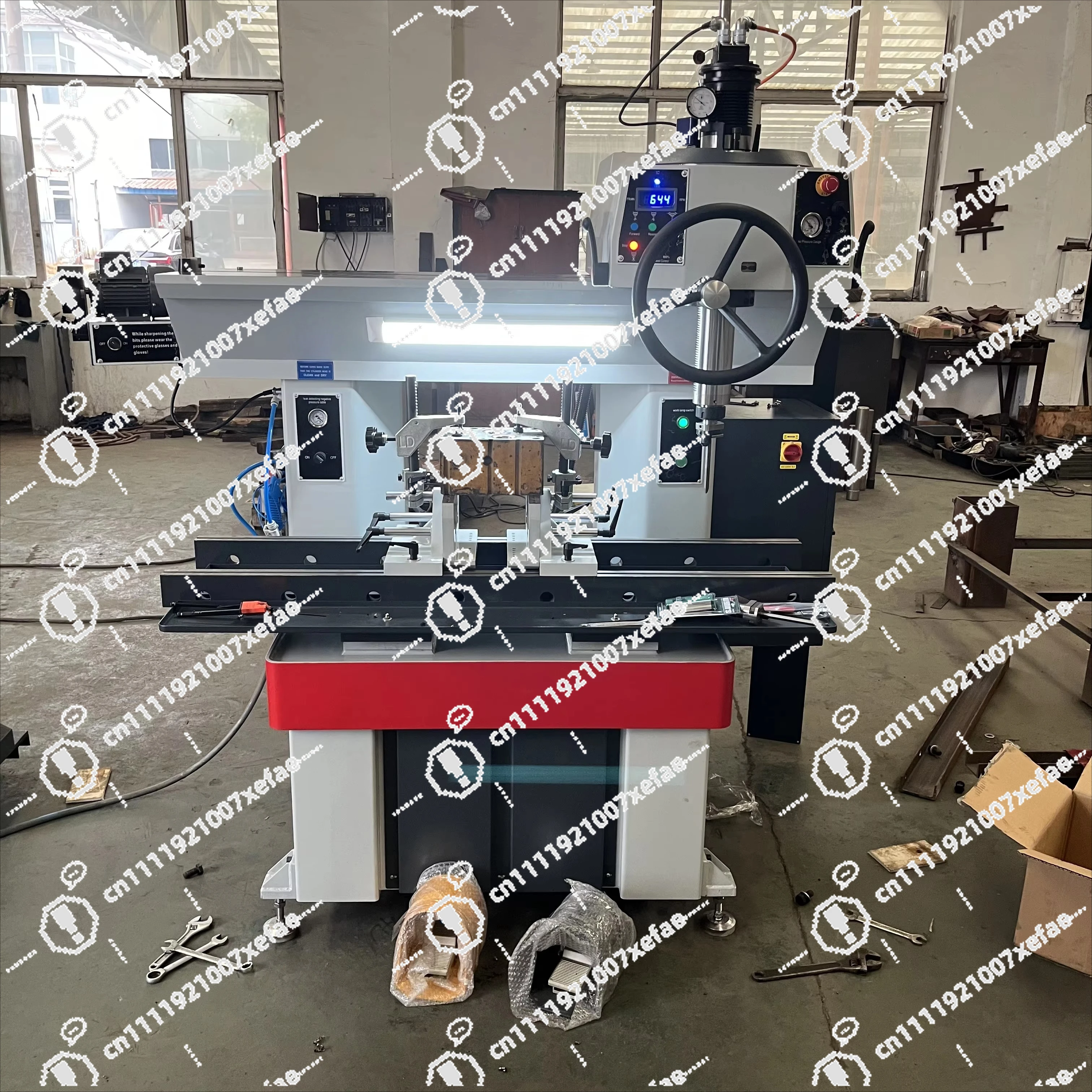 High Precision Motorcycle Bohrmaschine Tractor Cylinder Head Valve Seat Boring Machine