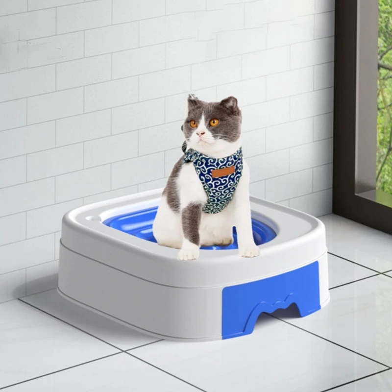 

Adjustable Toilet Trainer Perfect for Cats of All Sizes and Preferences Detachable No More Litter Sand