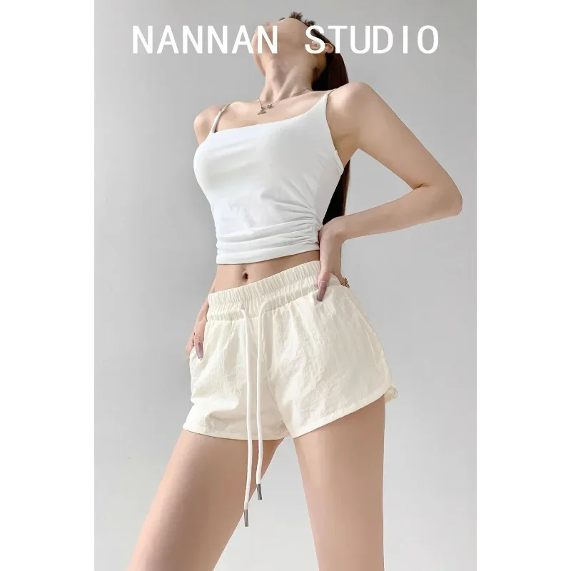 Pantalon chaud trapèze décontracté, ample, taille haute, sportif et Sexy, pour écolières qui sauvent la classe