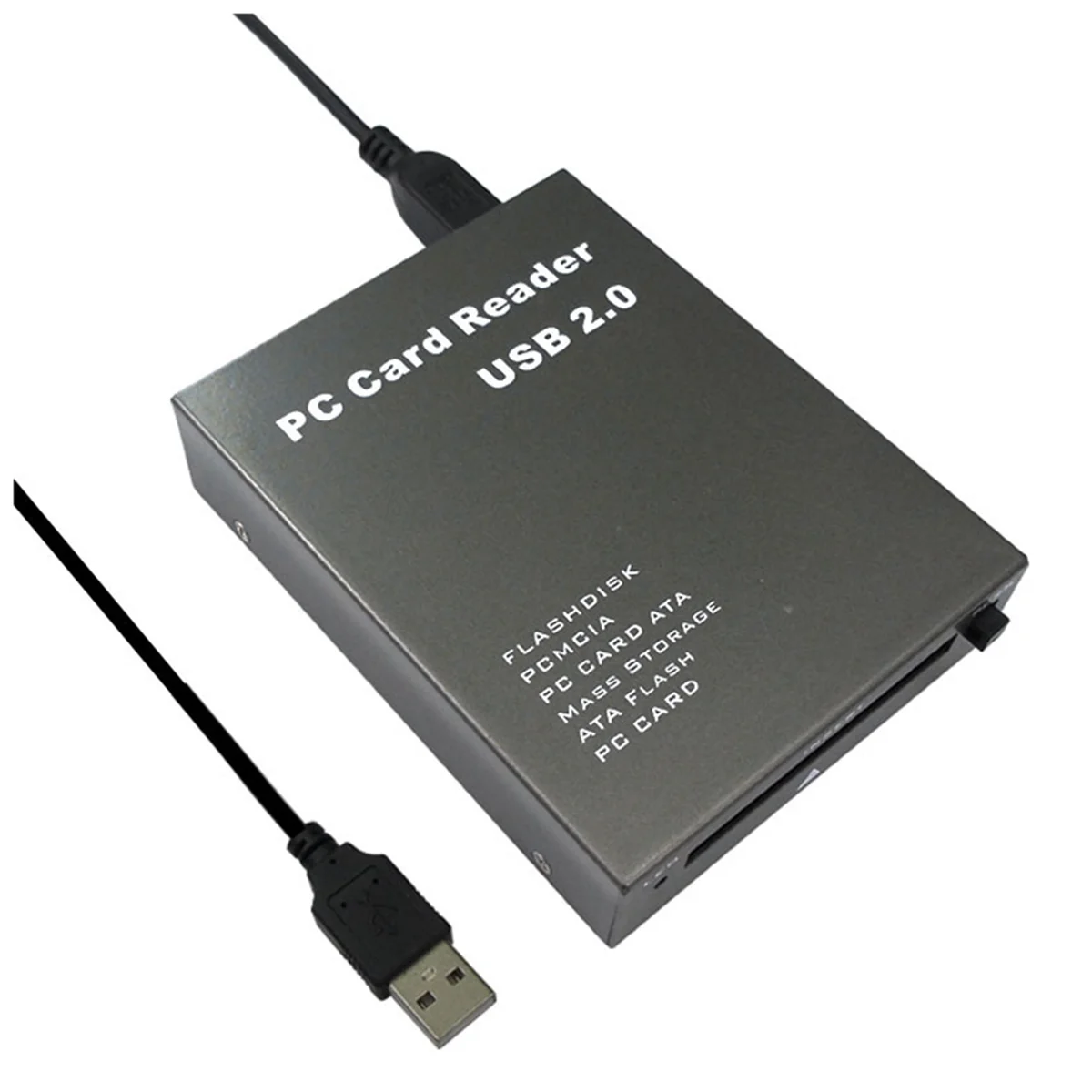 USB2.0 PCMCIA Card Reader ATA Card Reader PC Card Reader USB 2.0 to PC ATA PCMCIA Adapter Flash Disk Memory Card Reader