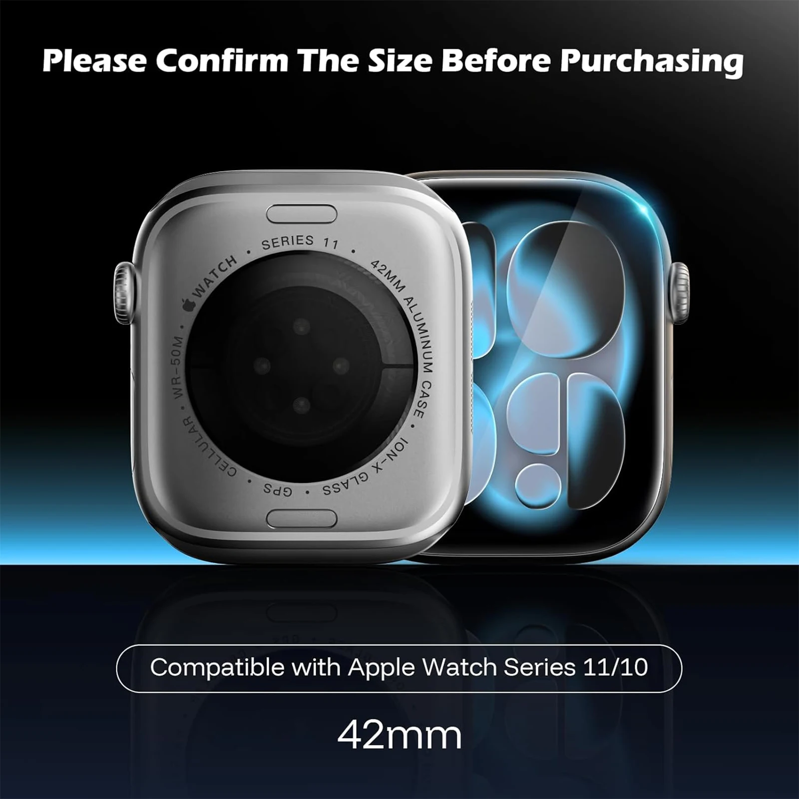 10Pcs Hydrogel Film For Apple Watch 9 4 5 6 10 11 46mm 42mm 40mm 44mm 38mm Ultra 3 2 1 49mm 7 8 9 41mm 45mm Screen Protector view 5