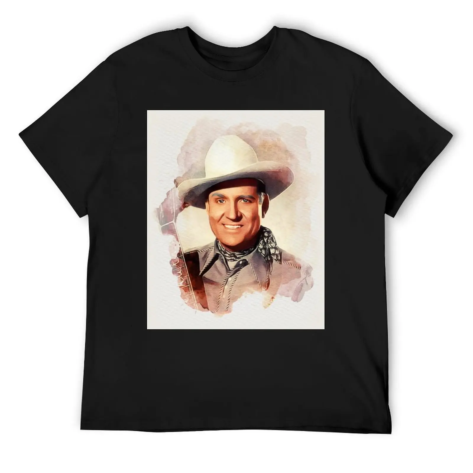 Gene Autry, Music Legend T-Shirt vintage t shirts customizeds black t shirts for men