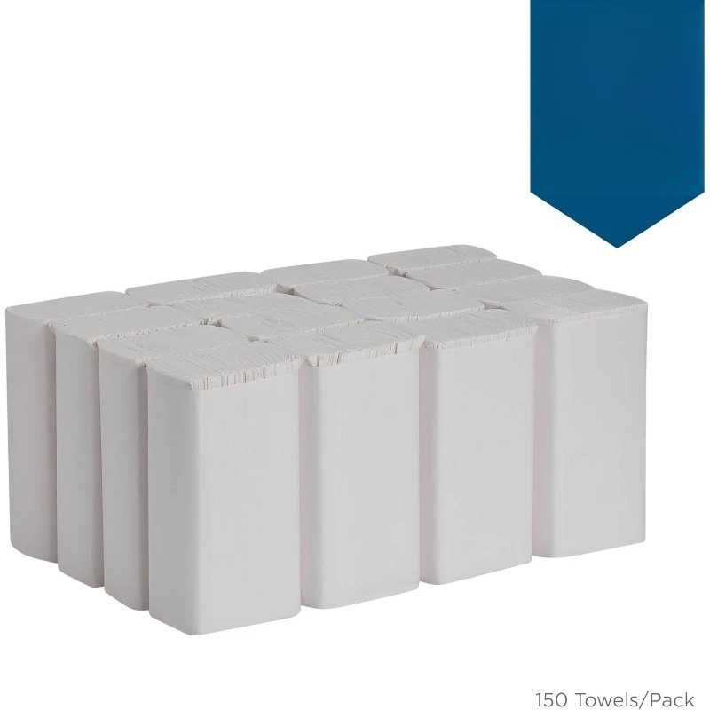 

Белый, 2344214 , 2-слойные многослойные полотенца премиум-класса Professional Series от GP PRO, 150 полотенец в упаковке, 16 упаковок в футляре