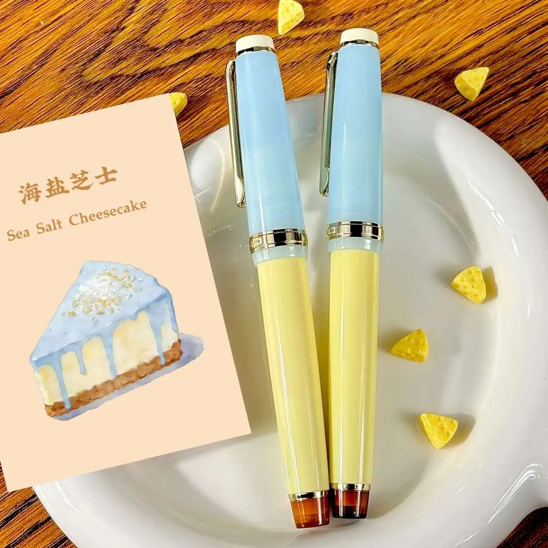 

Jinhao 82 Limited Sea Salt Cheesecake Student Fountain Pen With High Aesthetic Value