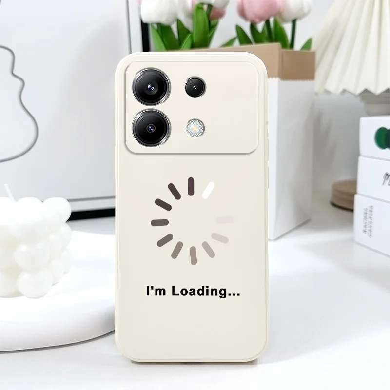 Verzögerung Bild Telefon Fall Für Xiaomi Poco F7 X7 X6 F6 M6 M5 M5S F5 X5 F4 X4 M4 F3 M3 X3 Pro 4G 5G GT Silikon Abdeckung