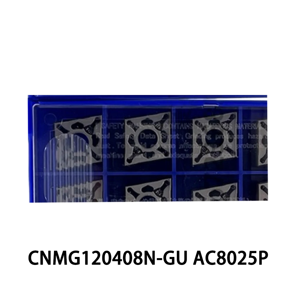 

CNMG 120408 CNMG120408 120408N N GU CNMG120408N-GU AC8025P 80° Original Plates Carbide Blade Turning Lathe Cutting Tool Machine
