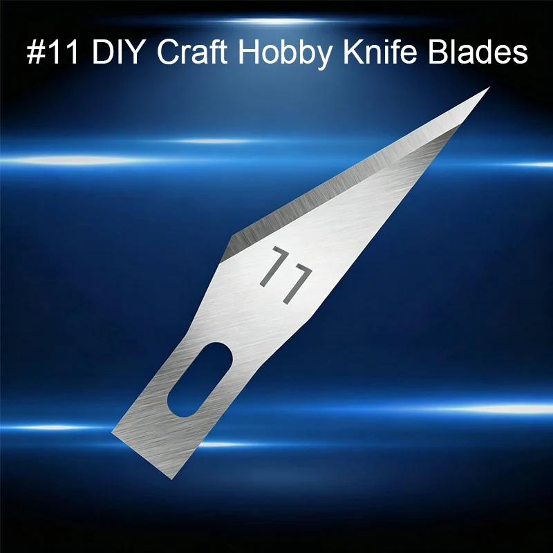 5/10/20/50/100 Stück DIY-Bastelmesser SK5 Kohlenstoffstahl Skulpturmesser für Leder, Holz, Hobby, Scrapbooking, Schablonen
