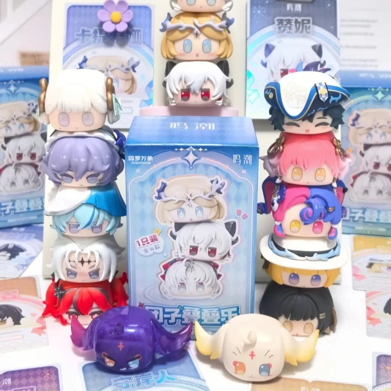 

Fun Wuthering Waves Genuine Dumpling Stacking Blind Box Moe Bead Doll Cartethyia Mystery Toy for Collectors Gift