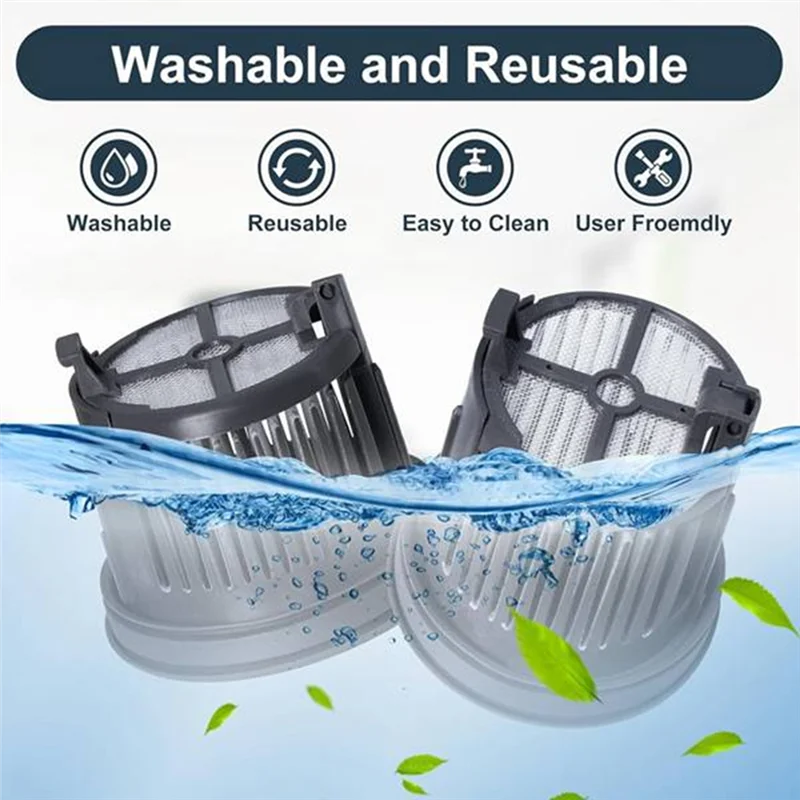 A74G-Per Dreame H14 Dual/H14 Pro/H14/H20 Pro Plus/H20 Ultra/H30 Ultra Wet Dry Sostituzione Spazzola a rullo Filtro Hepa di ricambio