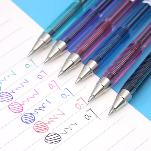 Imagen 2 del producto Bolígrafo de Gel japonés Pilot, 1 piezas, 0,7mm, BP-S, accesorios de oficina, papelería escolar para estudiantes, suministros de arte