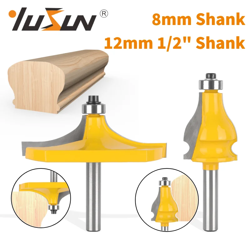 YUSUN Handrail Bit Table EDGE Bit Carbide Cutter Router Bit Woodworking Milling Cutter For Wood Bit Face Mill End Mill