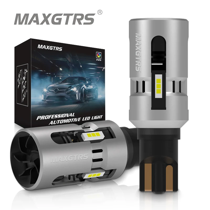 2x T15 W16W 912 921 LED Canbus Bezbłędne Bez Hyper Flash LED Żarówka cofania Samochodowy kierunkowskaz Bursztynowy Biały