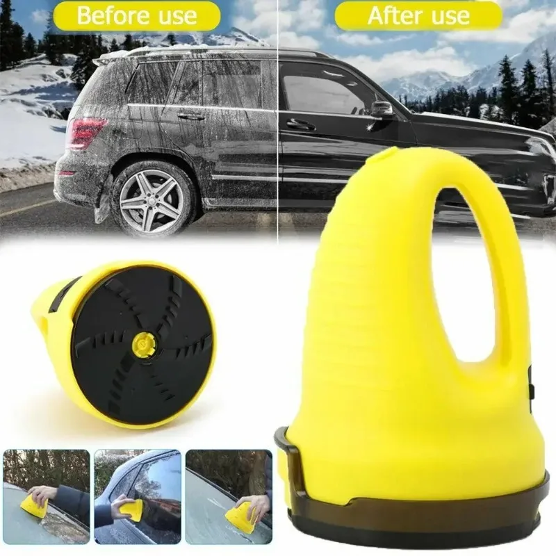 Winter Multifunctional Car Window Electric Snow Scraper Portable Car Non-damaging Glass Snow Remover Cleaning Tool Ice Scraper