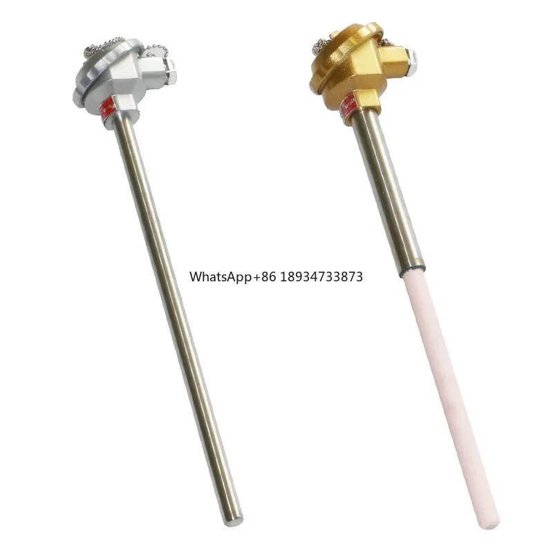 Type S/B/R Ceramic Kiln Thermocouple With Aluminous Porcelain Shead High Temperature 0-1600C