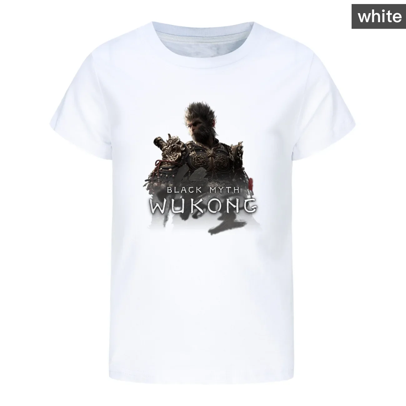 New Kids Black Myth Wukong Game Clothes Kids T-shirt for A Boy Summer Clothing Girl Casual Tops Children Short Sleeve TShirt3742