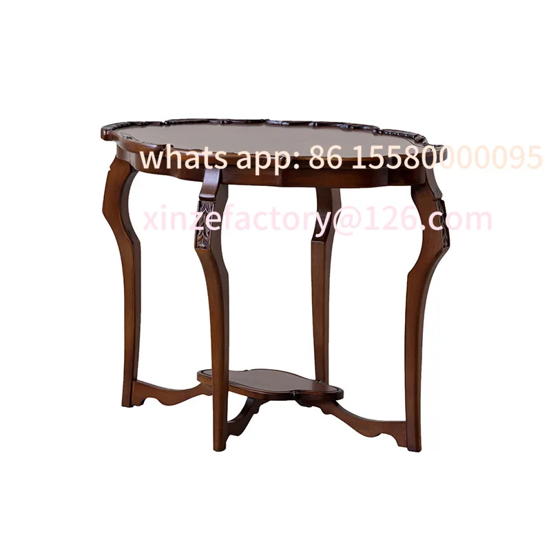 

Customizable medieval living room solid wood tea table