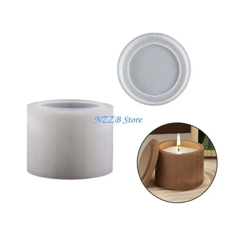 T21F Гибкая силиконовая форма для горшков с растениями для подсвечников и контейнеров для хранения