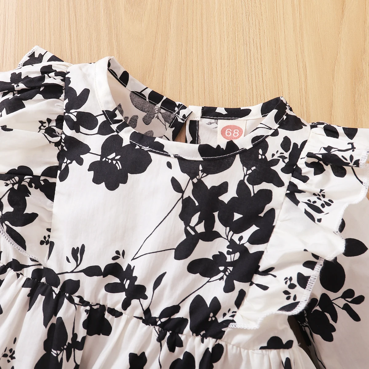 2PCS Baby Girl Clothes Suit Floral Long Sleeve Top+Flared Pants Fashion Korean Style Autumn Daily Wear for Infant 3-24 Months