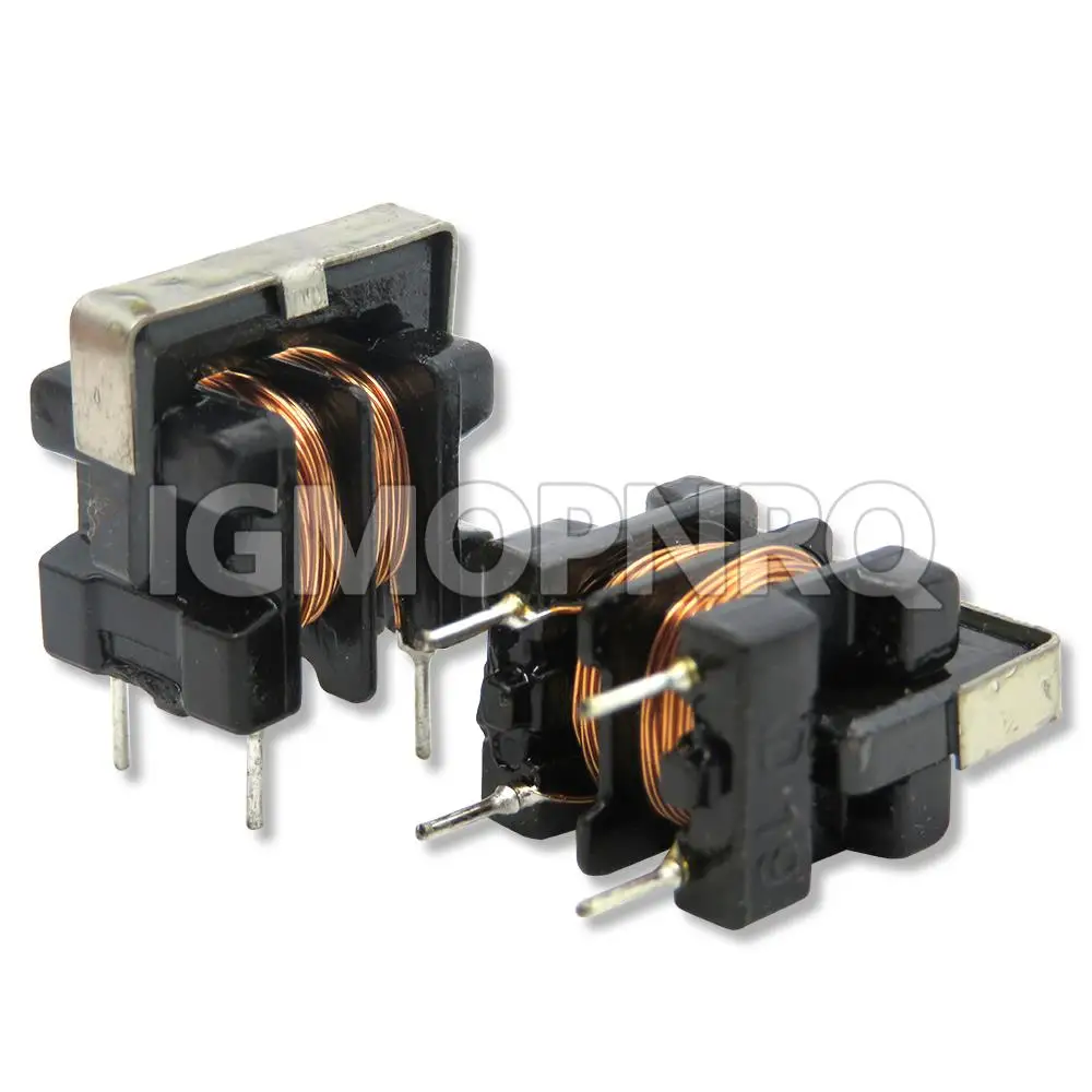 5PCS UU9.8 filter inductance spacing copper wire 7*8mm common mode choke coil inductance UF9.8 10mH 20mH 30mH 40mH 50mH brand