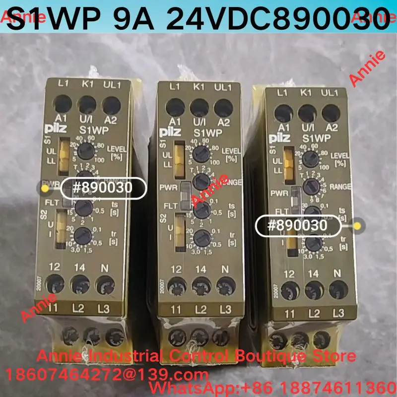 Brand new Safety Monitoring Relay S1WP 9A 24VDC, Model 890030