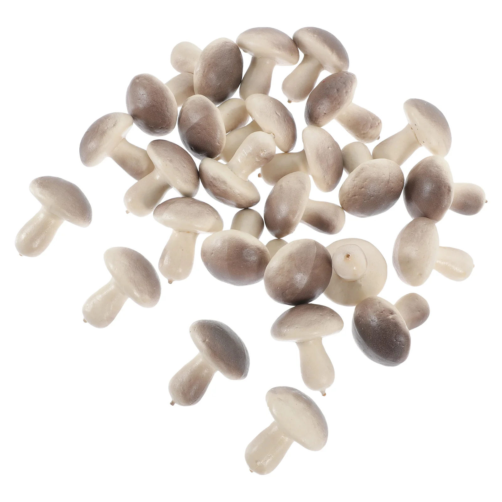 

100pcs Miniature Mushroom Ornament For Decor Fairy Garden Micro Landscape Mushroom Statue Bonsai Decoration Garden Accessories