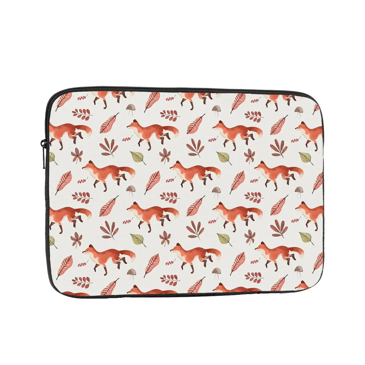 

Fall Fox Watercolor Pattern Laptop Sleeve Cover Bag 10 12 13 15 17 Inch Notebook Bag Sleeve Tablet Shockproof Case Bag